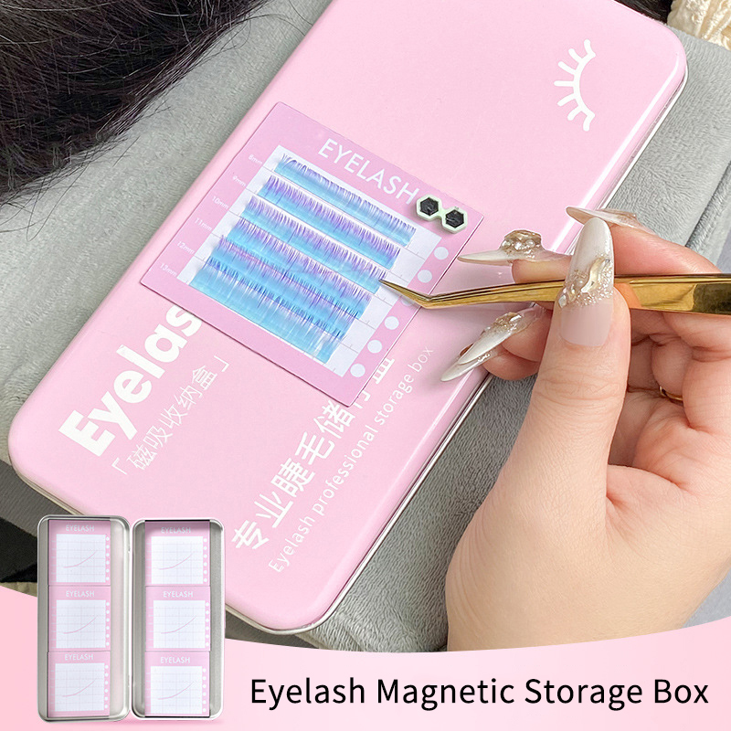 Power Tools Storage - Leere magnetische Aufbewahrungsbox für gefälschte Wimpern