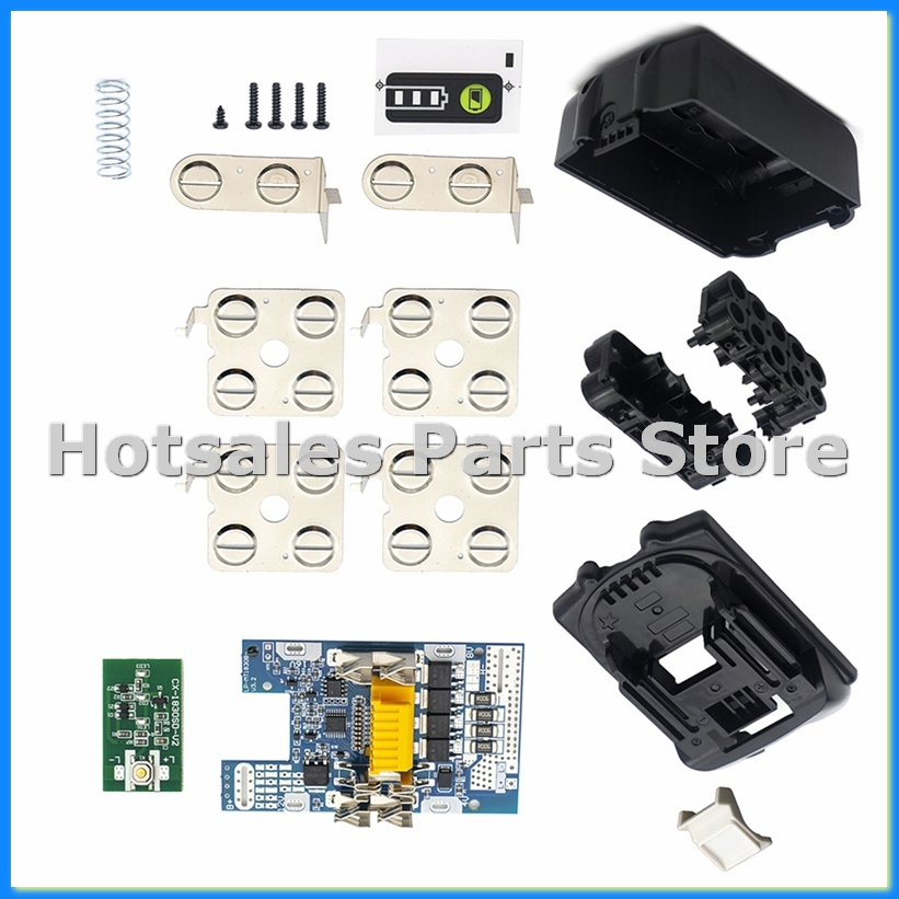 Power Tools Storage - Aufbewahrungsbox für Elektrowerkzeug-Lithiumbatterien, Schutzplatine für 18-V-Lithium-Ionen-Akku