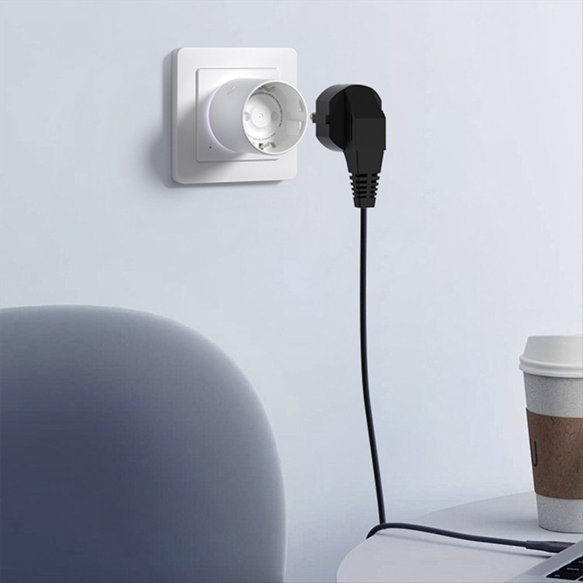 Power Tools Google - Intelligente WLAN-Steckdose 16A mit Energieüberwachung und