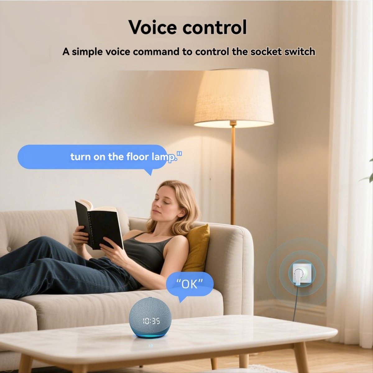 Power Tools Google - ABZJ Smart Plug WLAN-Steckdose 16A mit