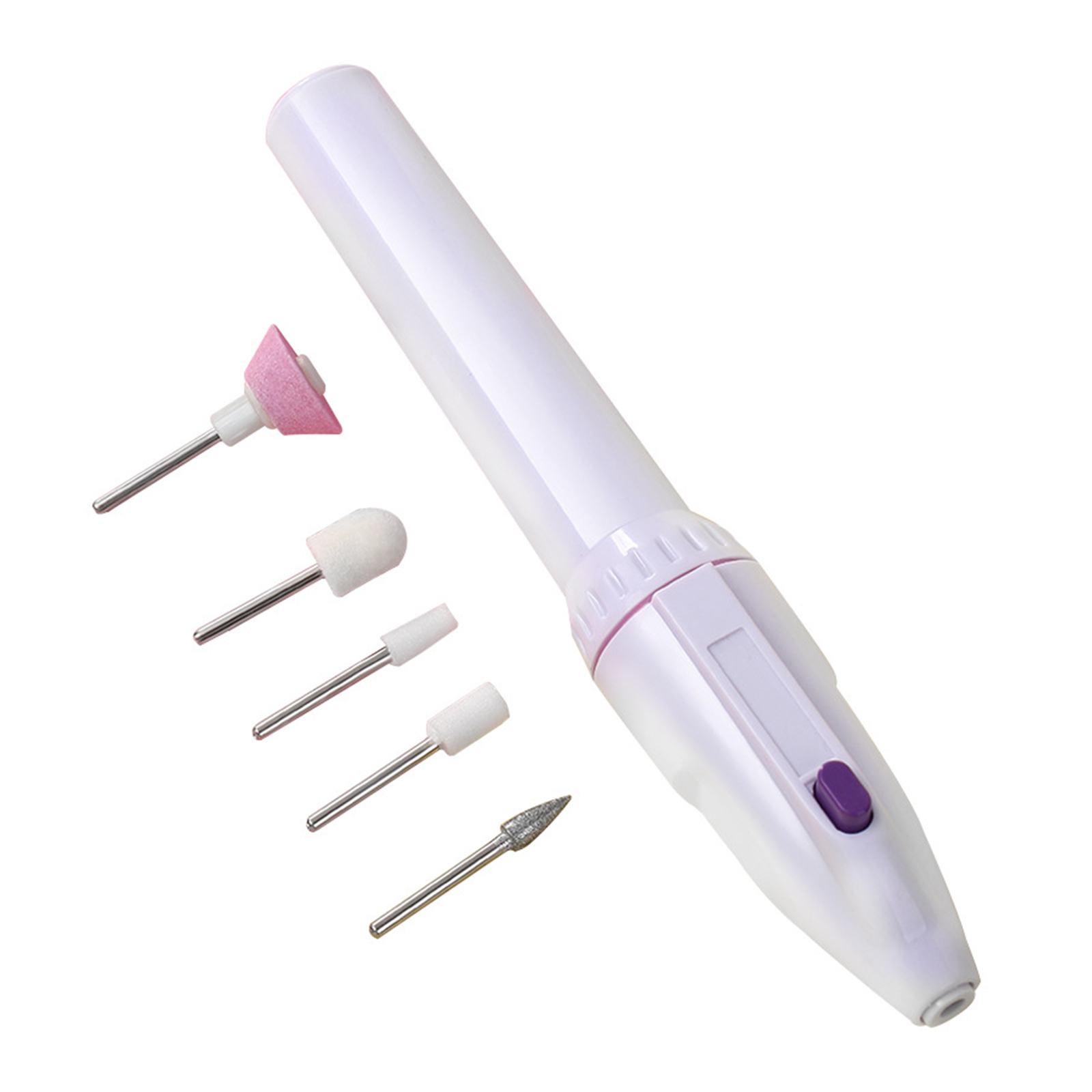 Power Tools Online - Tragbarer Nagelpolierer, Mini-Elektro-Nagelbohrer-Set, Maniküre-Pediküre-Schleif- und Poliergerät,