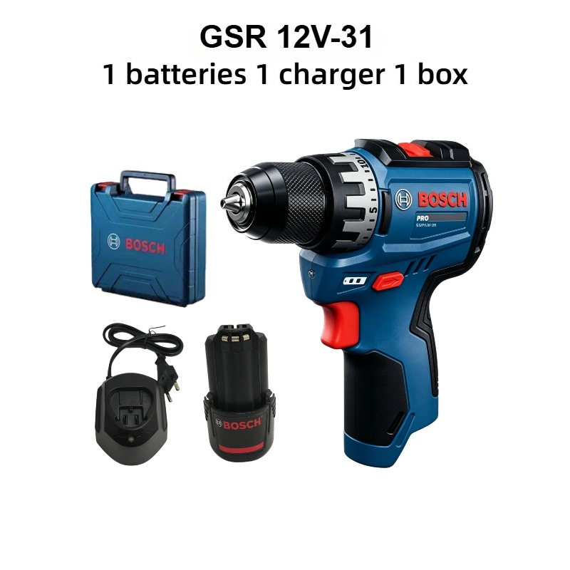 Power Tools Excel - Bosch Professional GSR 12V-31 Akku-Bohrschrauber 12V