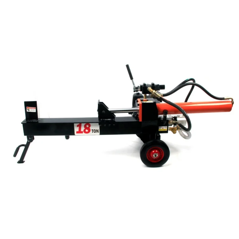Power Tools Hydraulic - Holzspalter-Schneidwerkzeugmotor, Brennholzhacker, 18-Tonnen-Hochleistungs-Elektrohydraulischer Holzspalter