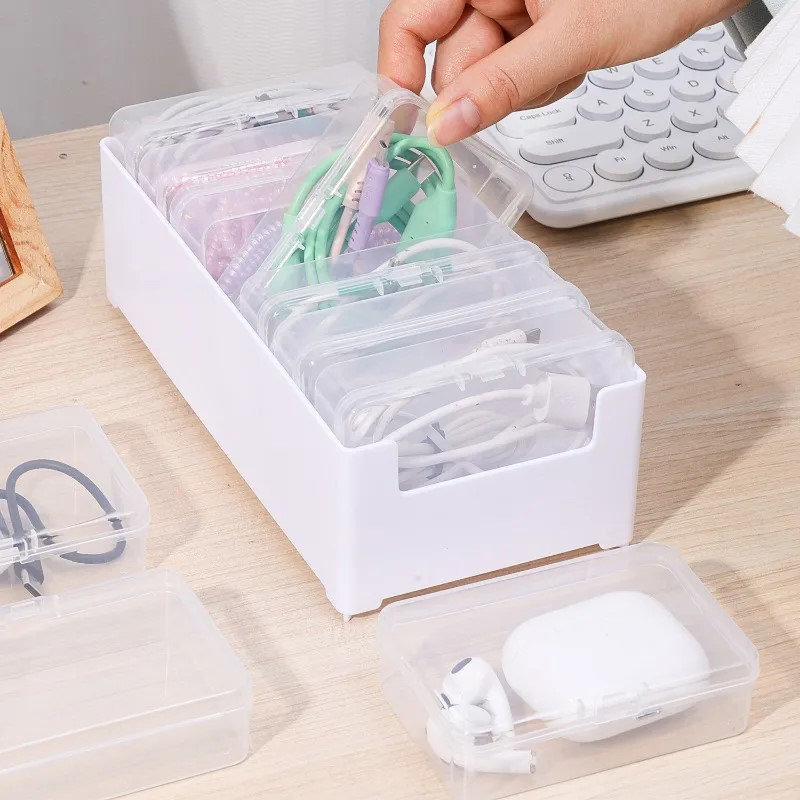 Power Tools Storage - 7-in-1 Aufbewahrungsbox für Datenkabel, Ladekabel und