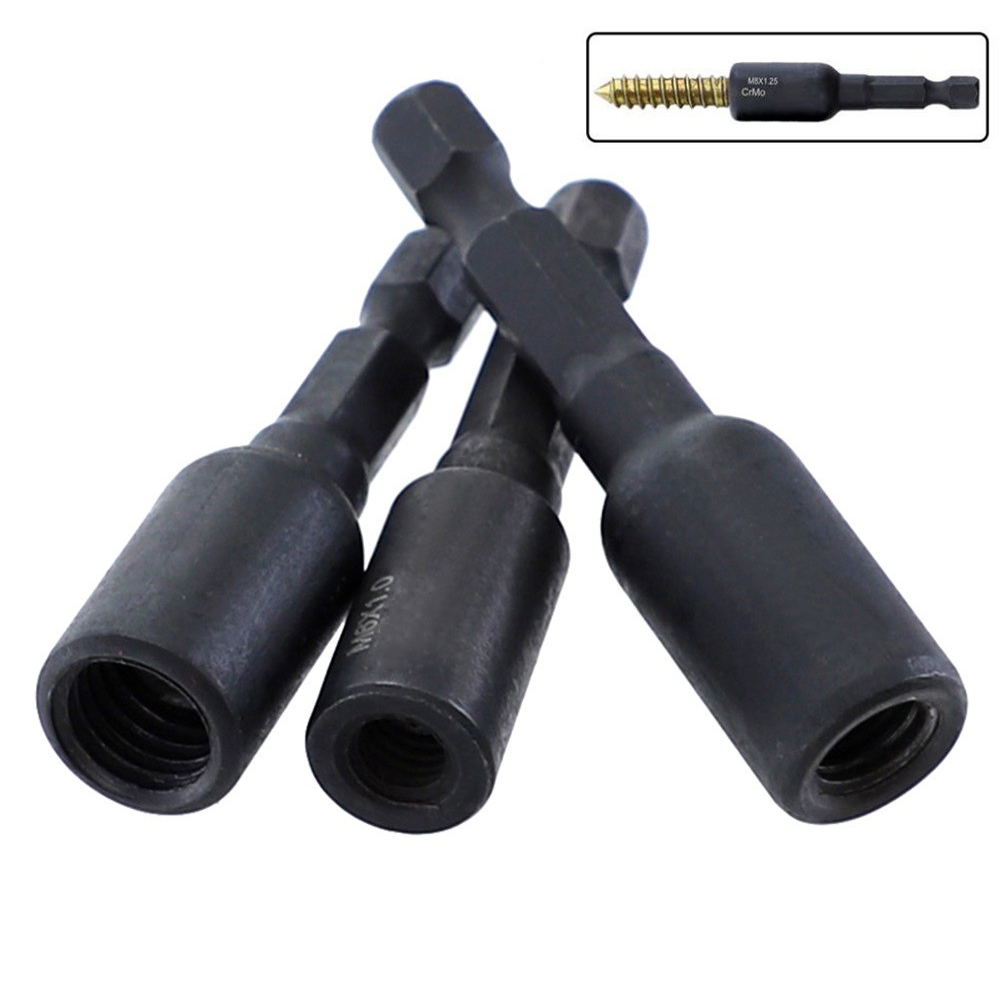 3Pcs Buchse Adapter M6/M8/M10  – Power Tools Excel Bewertung und Preis