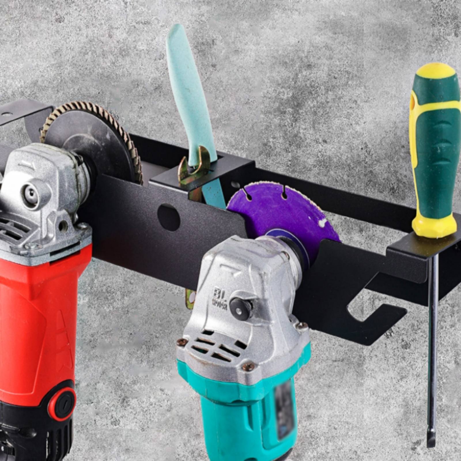 4-Fach Winkelschleifer-Halteru – Power Tools Storage Bewertung und Preis