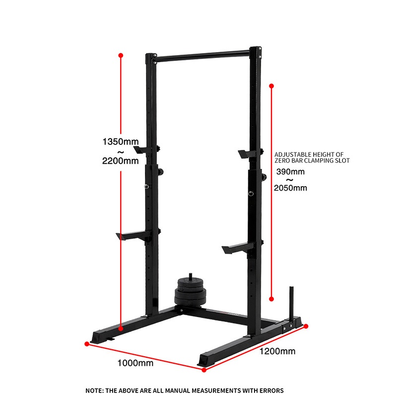 Verstellbares Squat Rack: Hoch – Power Tools Training Bewertung und Preis