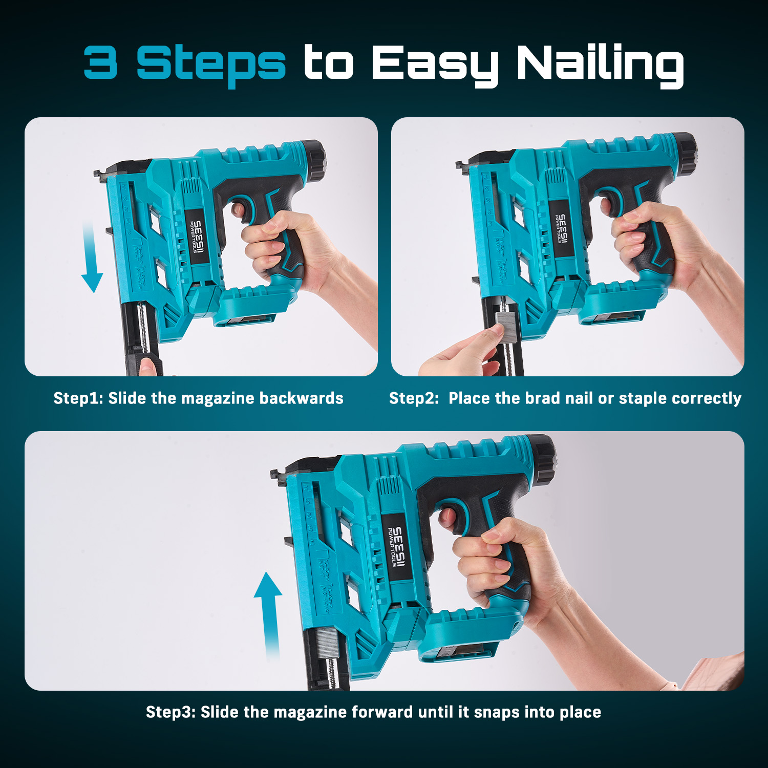 SEESII Akku-Nagelpistole 2-in- – Power Tools Manual Bewertung und Preis