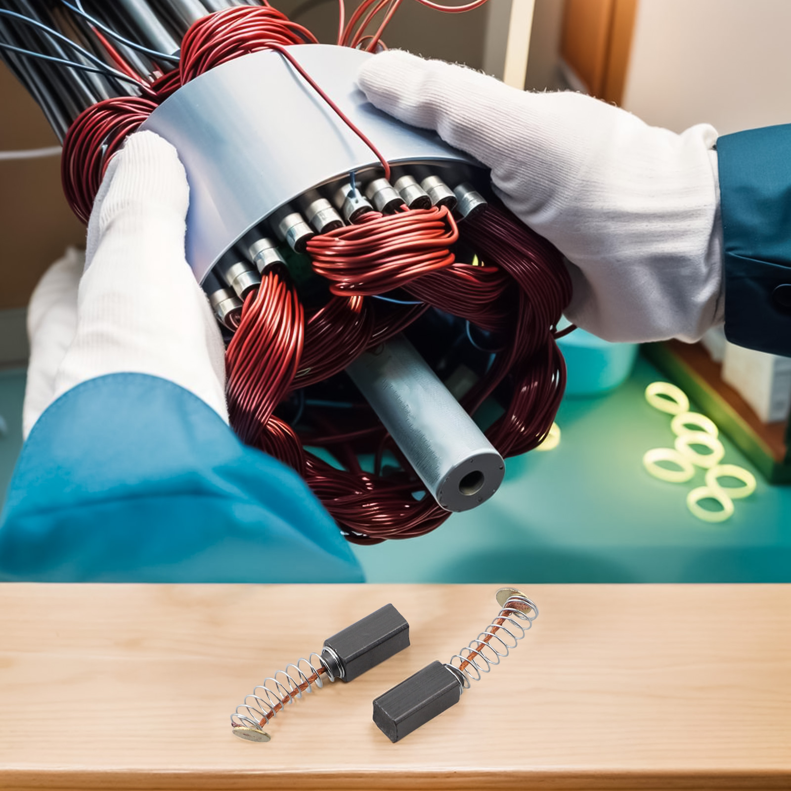 40 Stück Kohlebürsten für Elek – Power X Tools And Machinery Bewertung und Preis