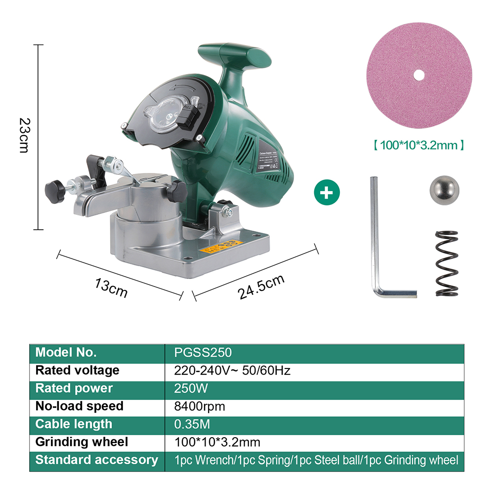 POSENPRO 250 W Kettensägenschä – Power Tools Online Bewertung und Preis