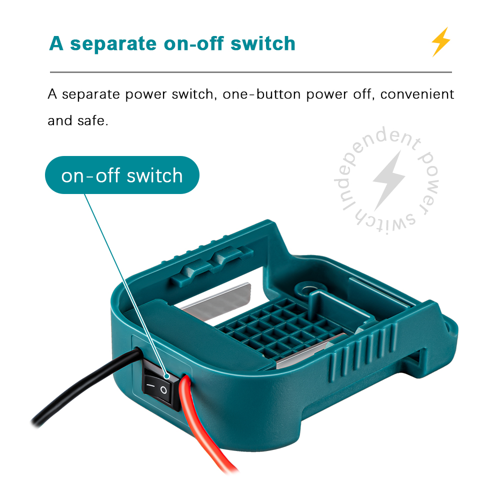 Externer Akku-Adapter-Konverte – Power Tools Extension Bewertung und Preis
